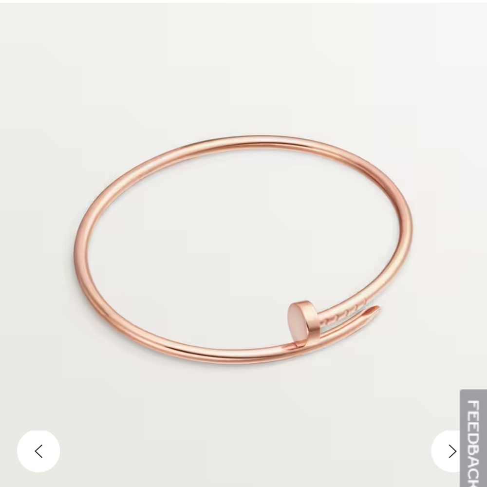 Rose Gold Cartier bracelet